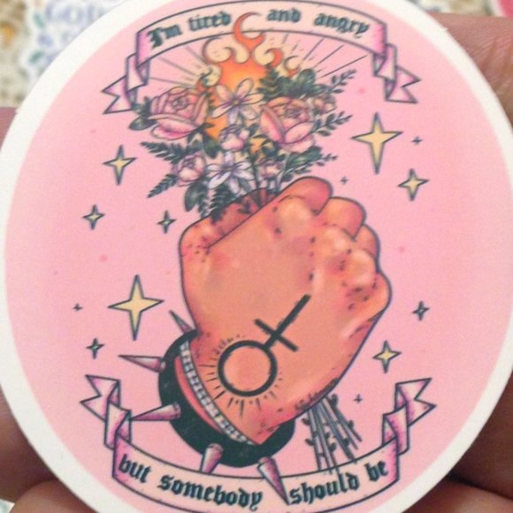 Stickers for laptop, computer, crafts - Empowered Women Theme - Picture 7 of 8